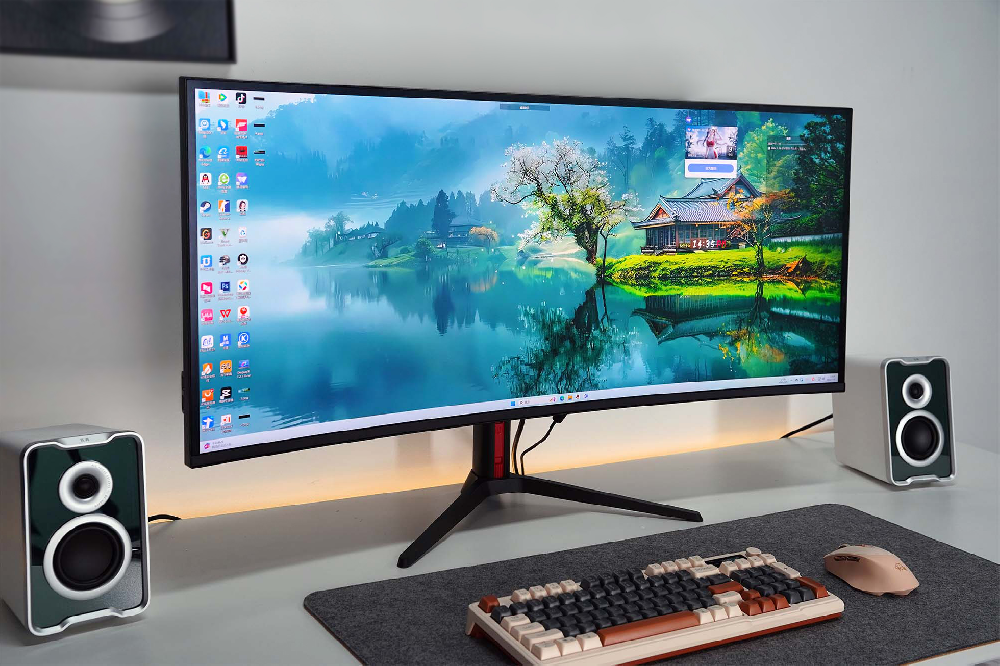 40英寸5K曲面带鱼屏显示器