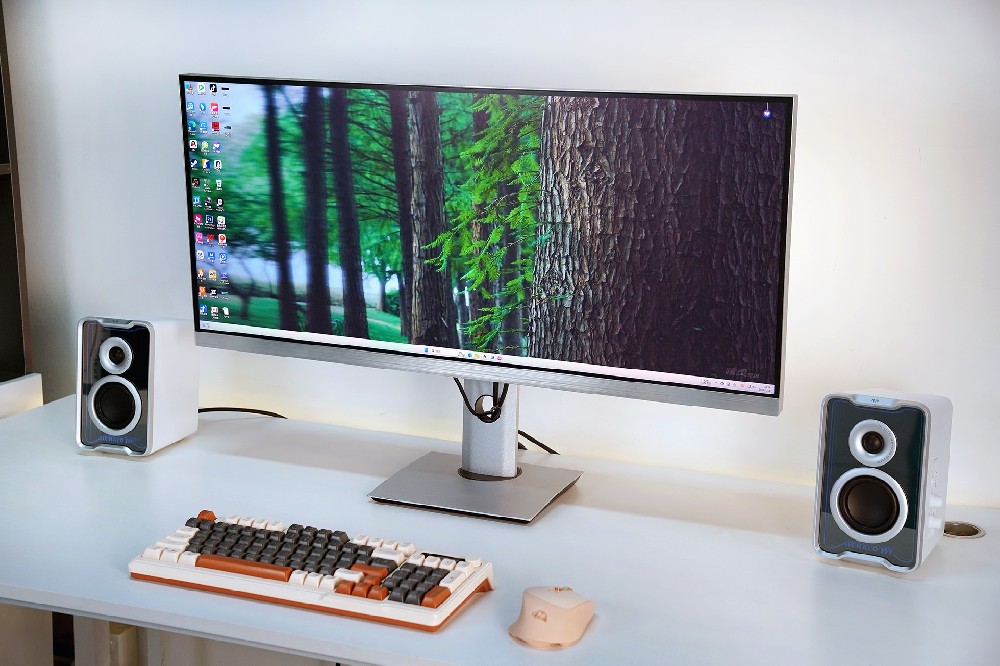 34寸4K 100HZ 台式显示器21:9超宽带鱼Nano IPS专业设计剪辑LG屏