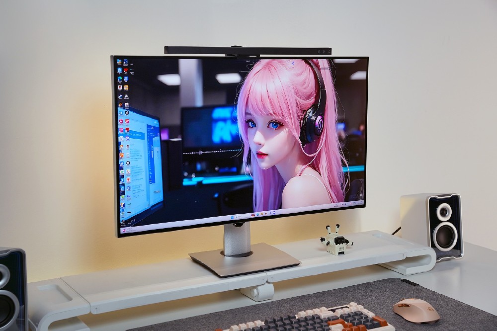 4K 32英寸120HZ电竞屏LG面板显示器无边框PBP分屏高清台式电脑屏